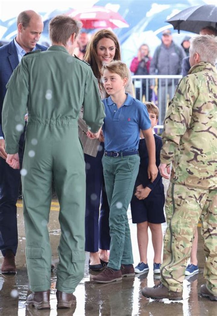 Is Prince George allowed to wear pants?