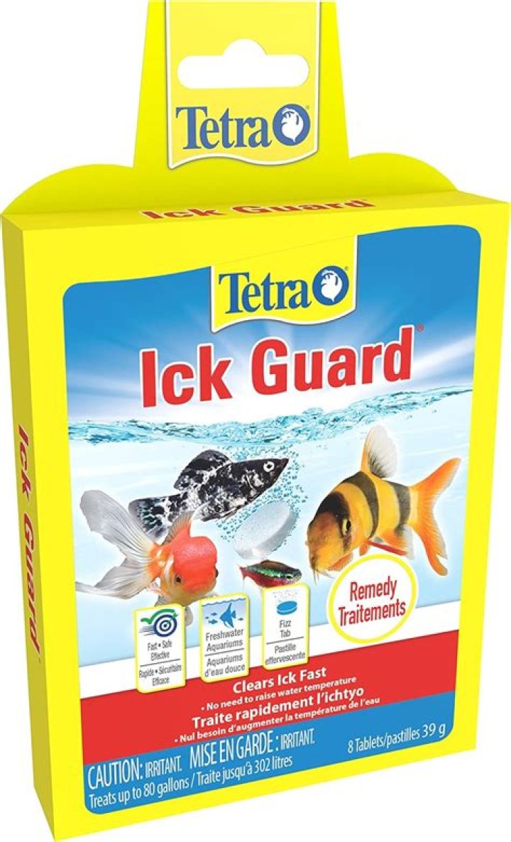 Is Tetra Ick Guard safe for shrimp?