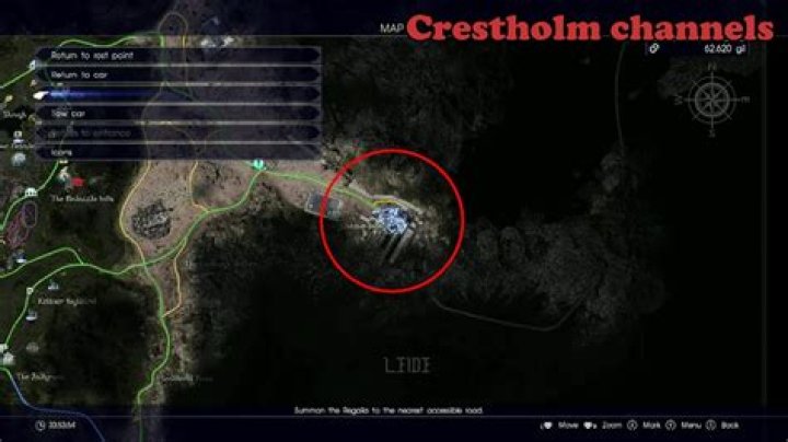 Is there a royal tomb in Crestholm channels?