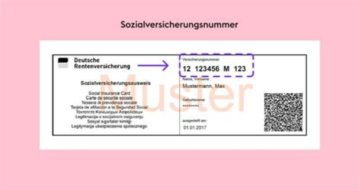 Ist die SV Nummer Die rentenversicherungsnummer?