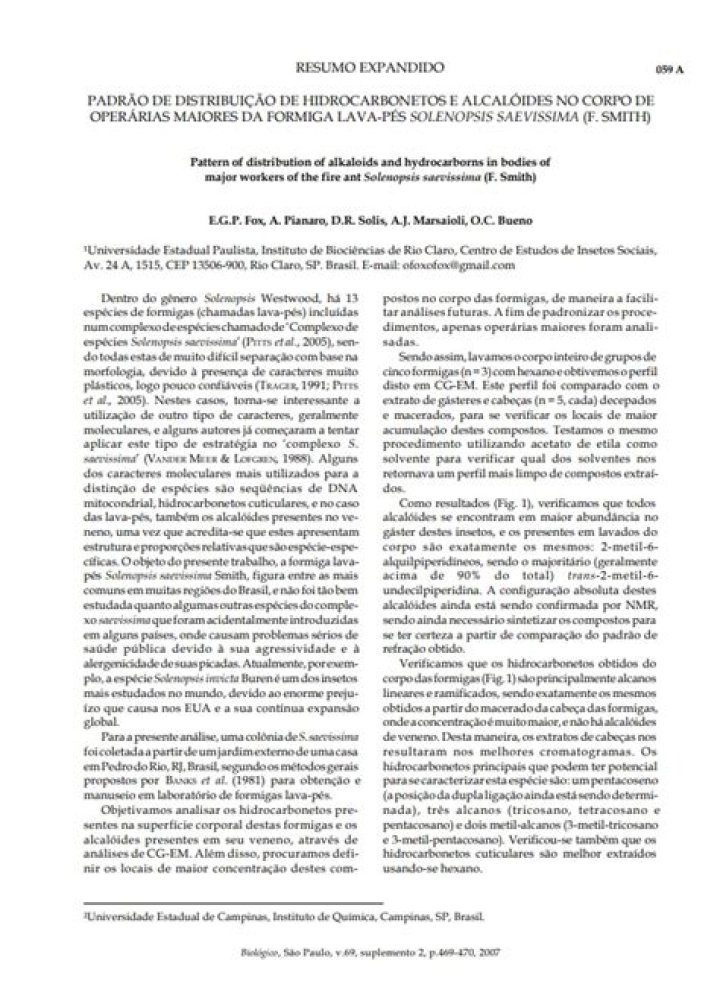 O que colocar na metodologia de um resumo expandido?