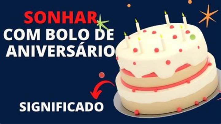 Qual o significado de sonhar com bolo confeitado?