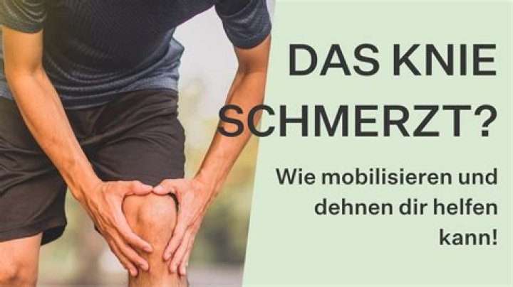 Warum schmerzt mein Knie im Ruhezustand?