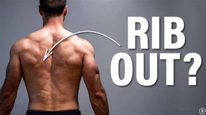 What's it called when your ribs stick out?