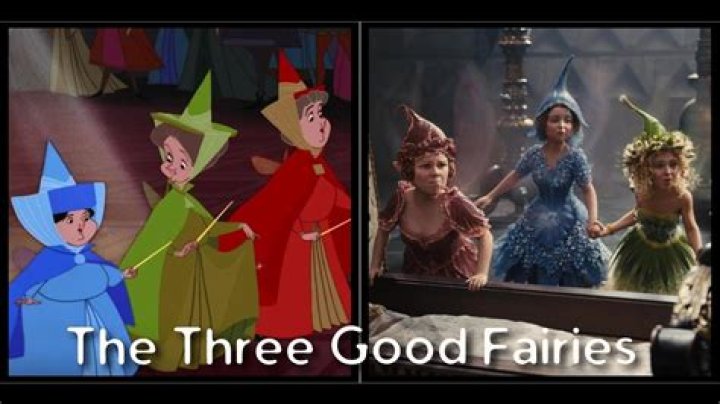What are the 3 fairy godmothers names?