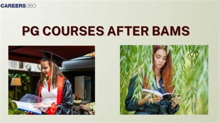 What are the PG courses after BAMS?