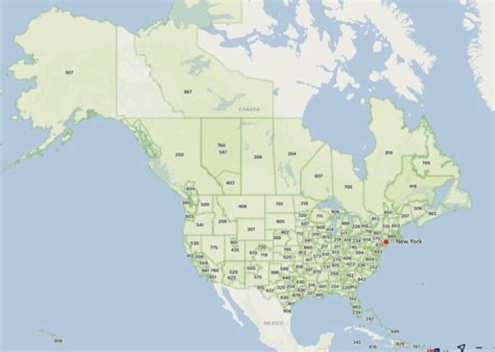 What area code is 506 in America?