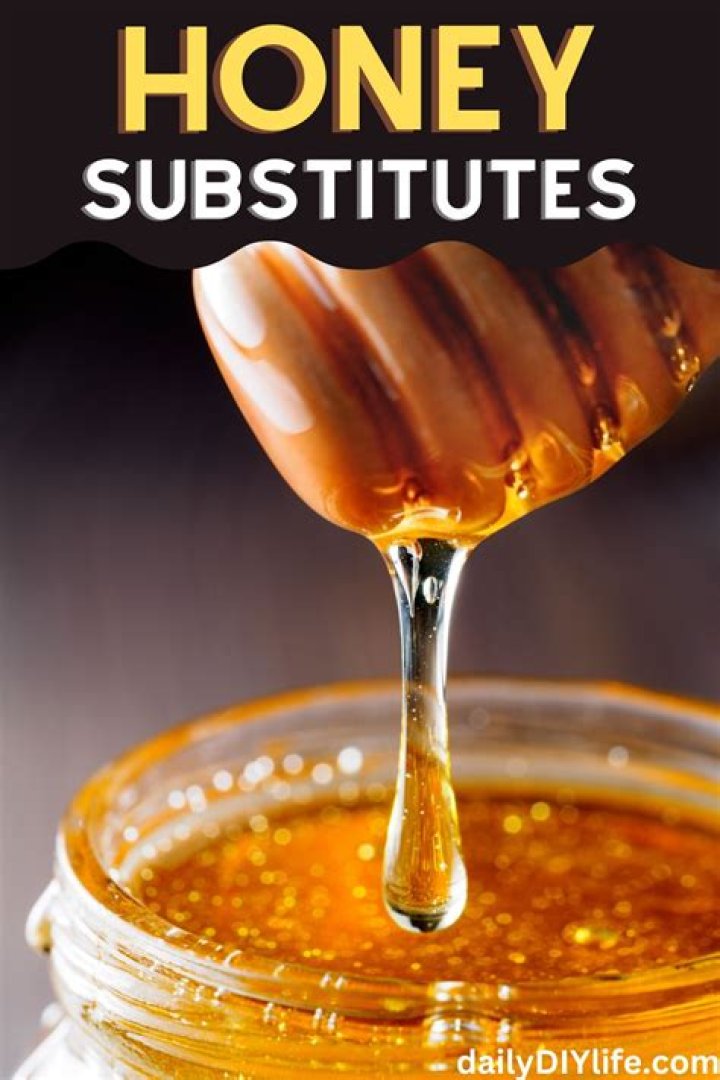 What can I substitute for honey in baking?