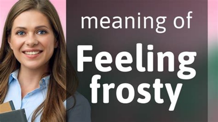 What does a frosty taste like?