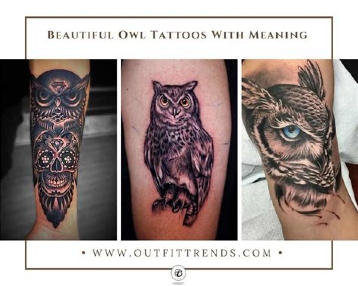 What does owl tattoo symbolize?