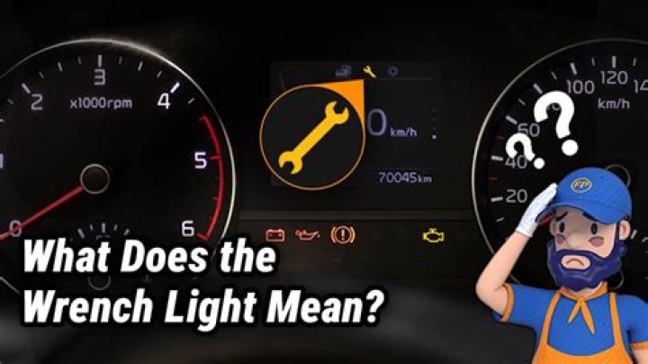 What does the wrench light mean on a Ford f250 diesel?