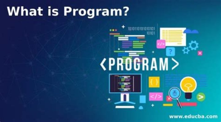 What is a program in university?