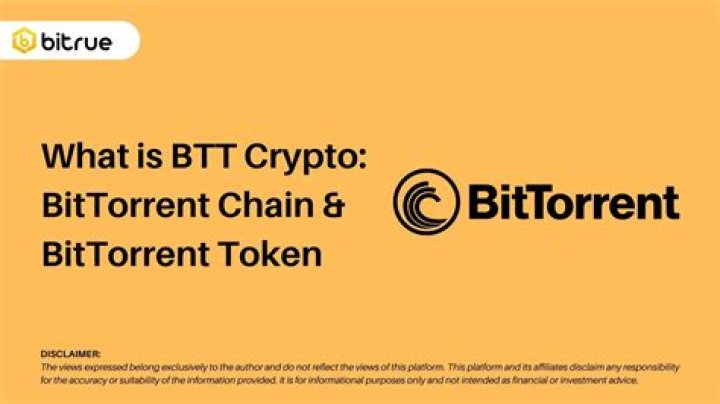 What is BTT Crypto?