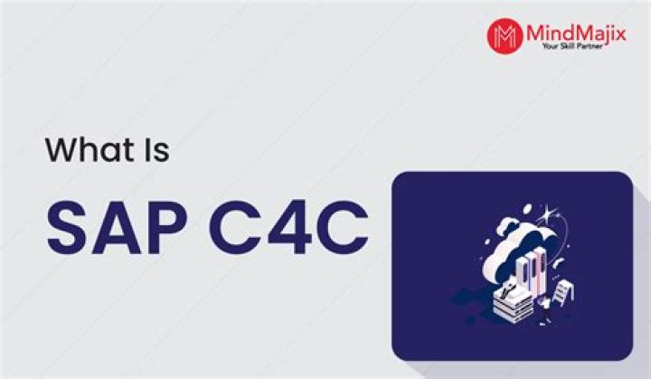 What is C4C in SAP CRM?