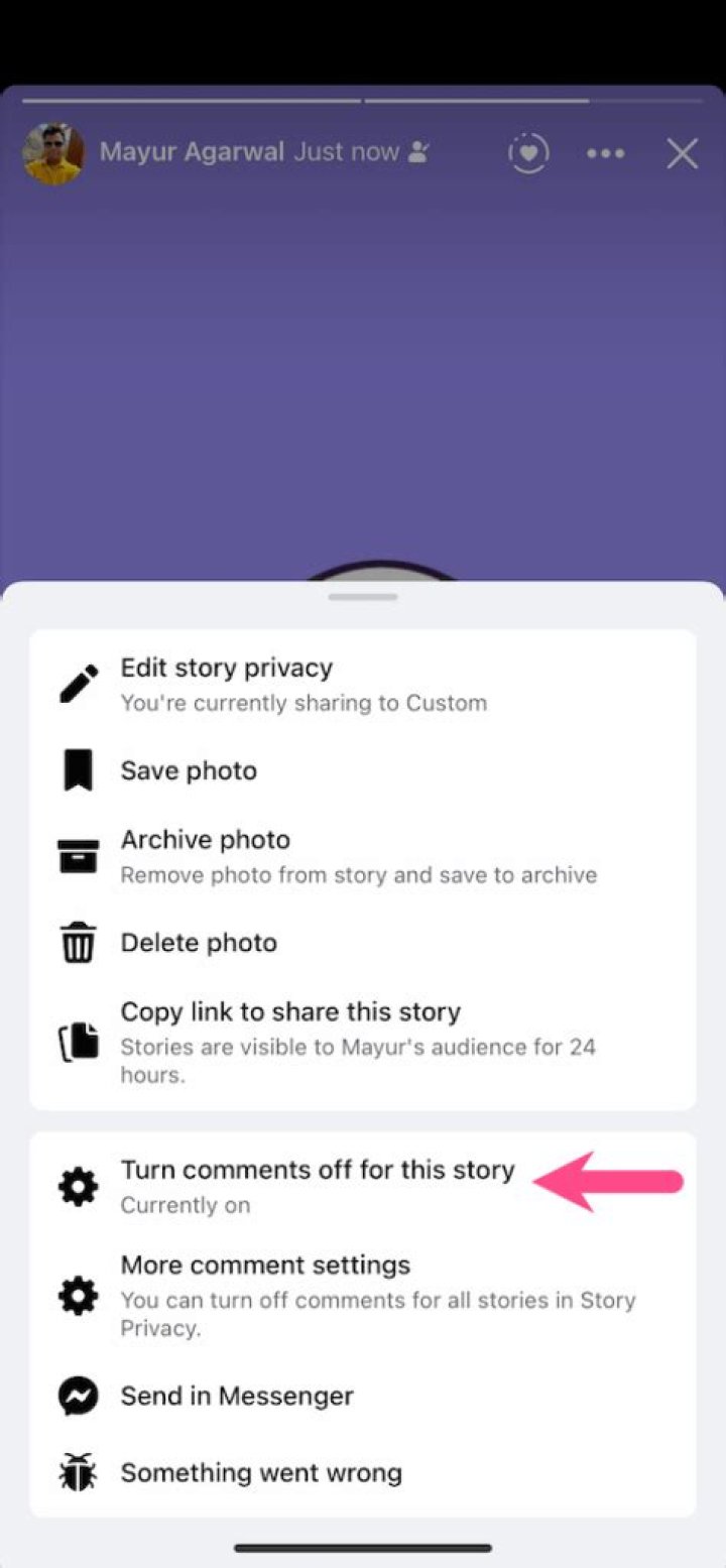 What is Facebook adding to your story?