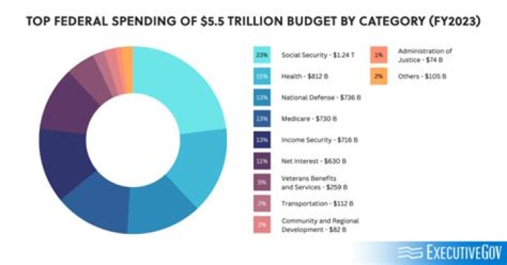 What is most of Georgia's budget spent on?