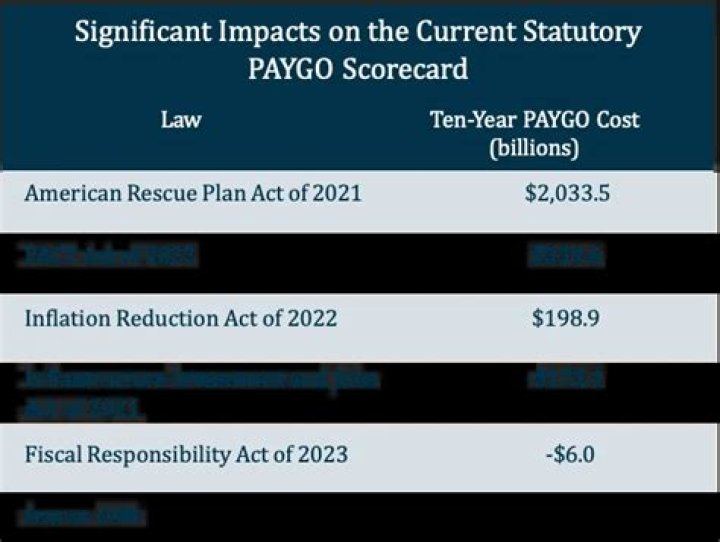 What is PayGo legislation?