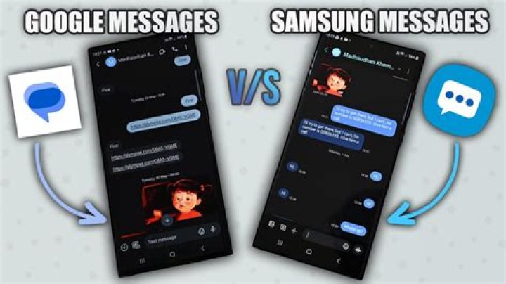 What is send as live message on Samsung?
