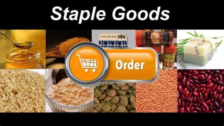 What is staple product?