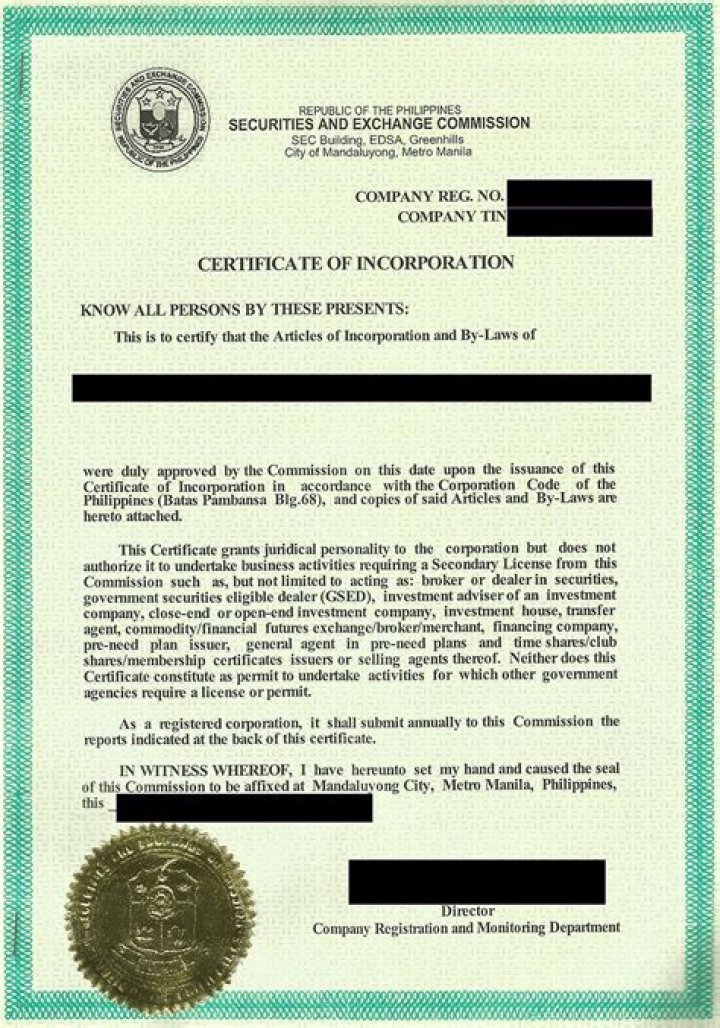What is the difference between a charter and articles of incorporation?