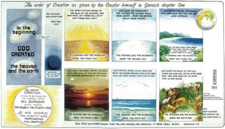 What is the order of creation in Genesis 2?