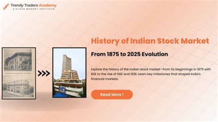 What is the position of Indian stock market today?