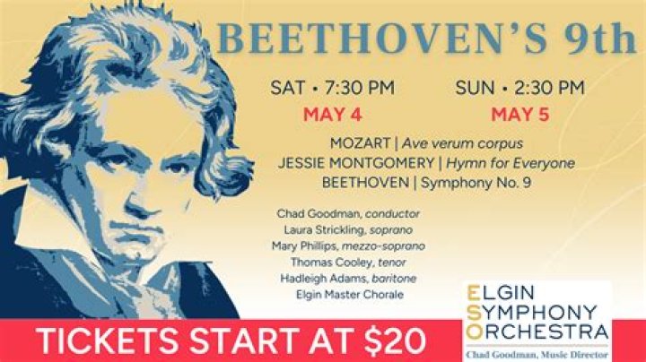 What is unusual about the 4th movement of Beethoven's 9th Symphony?