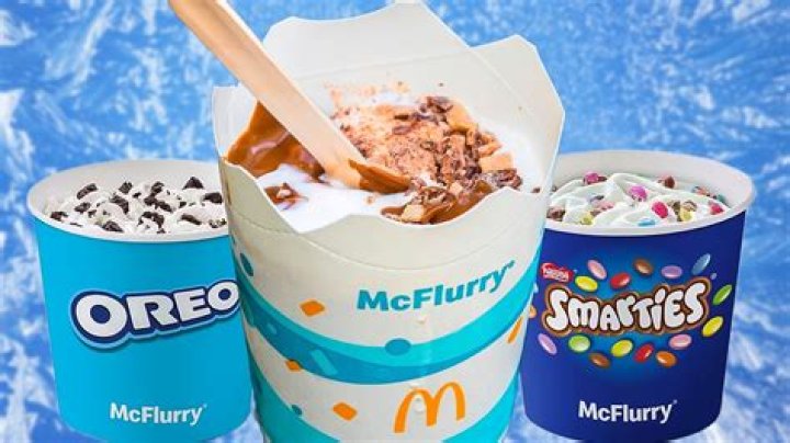 What kind of Mcflurrys do they have at mcdonalds?