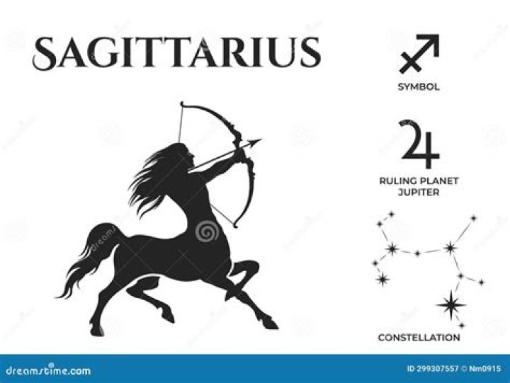 What symbol is Sagittarius?