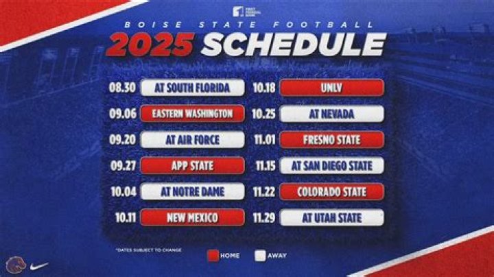 What time is the BSU football game on Saturday?
