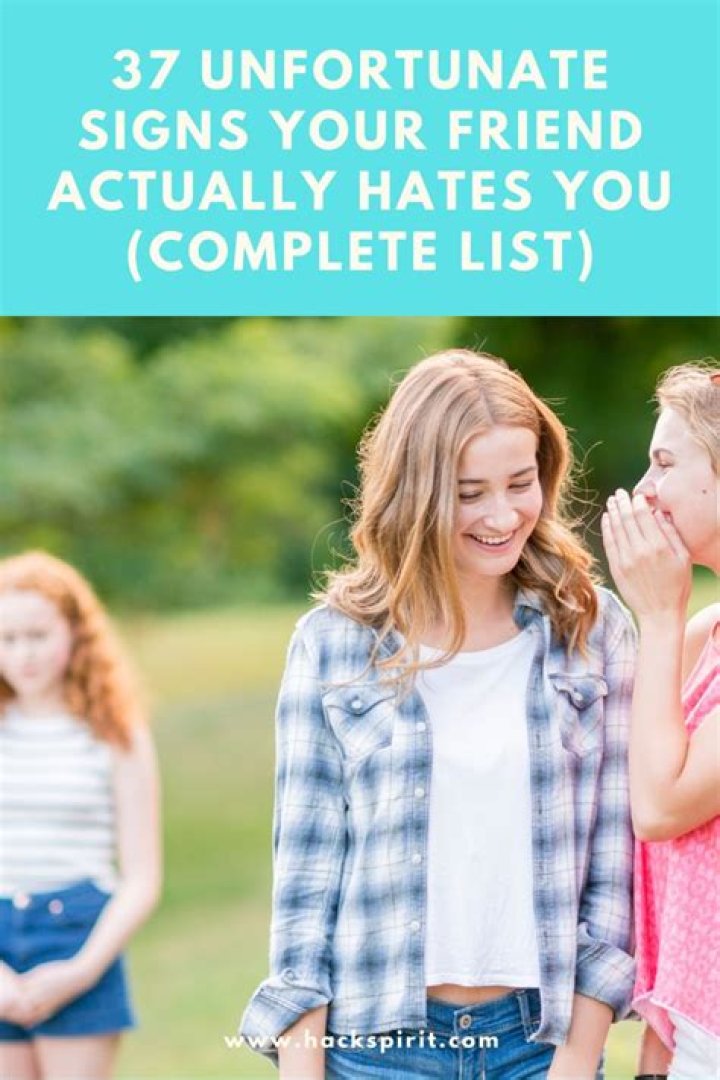 What to do when all your friends hate you?