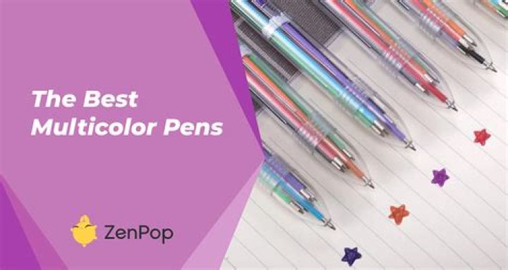 When did multicolor pens come out?