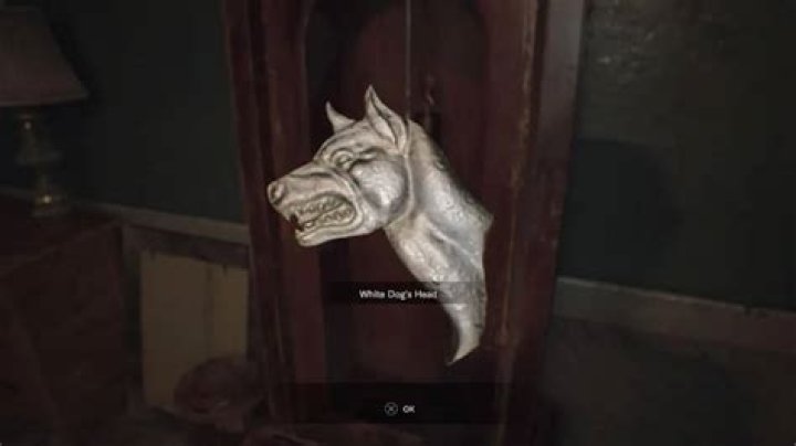 Where are the three dog heads in Resident Evil 7?