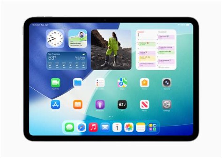 Where does ePub open on iPad?