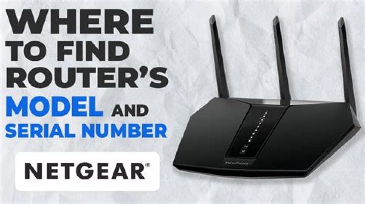Where is Netgear serial number?