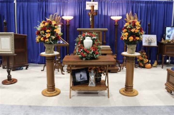 Where should a urn be placed at home?