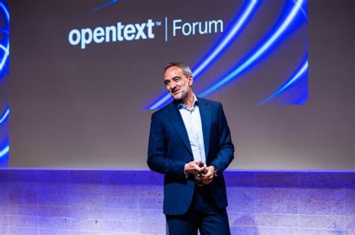 Who bought OpenText?