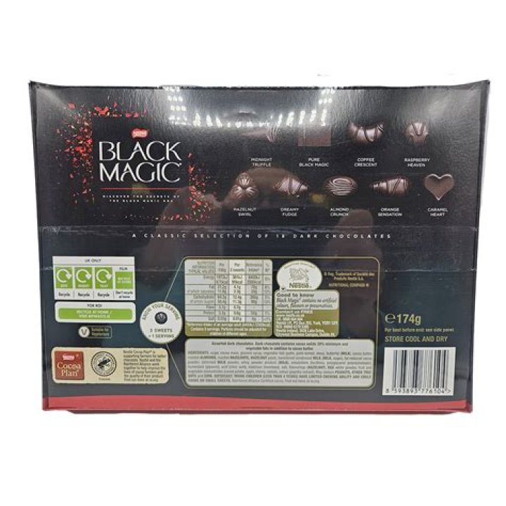 Who makes Black Magic chocolate?