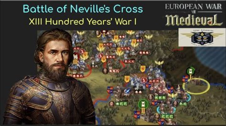 Who won the Battle of Neville's Cross?