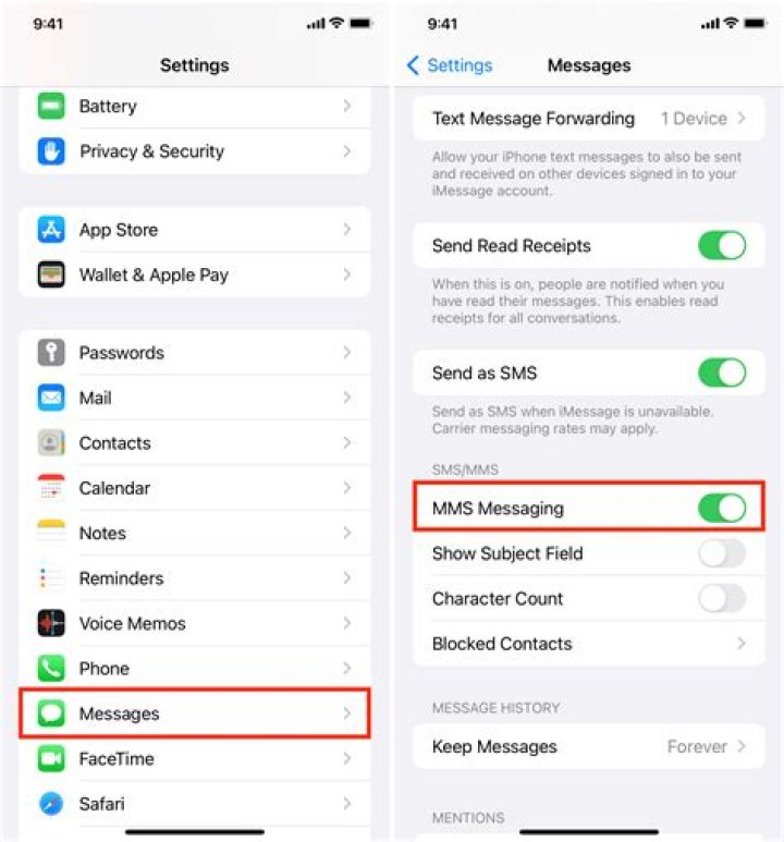 Why are my emails not showing on my Apple Watch?