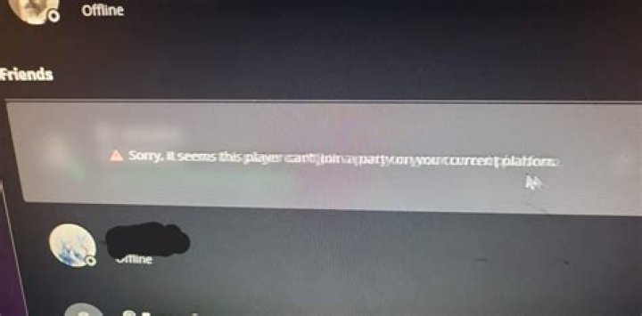 Why can't I invite friends to a game on Xbox one?