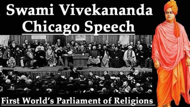 Why did Swami Vivekananda went to Chicago?