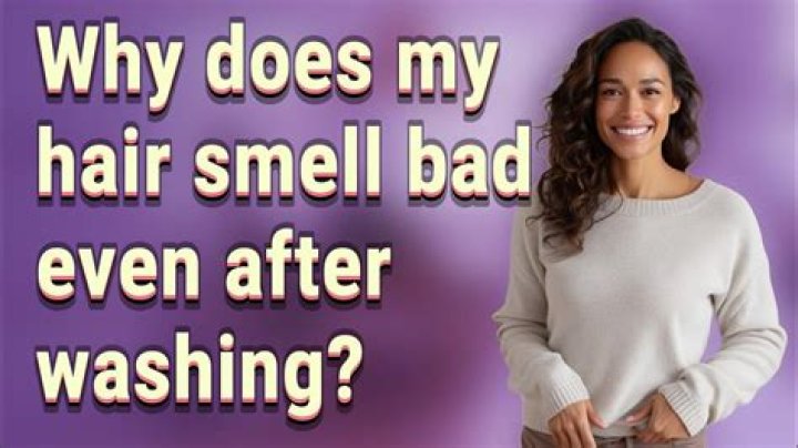 Why does my baby's hair smell bad?