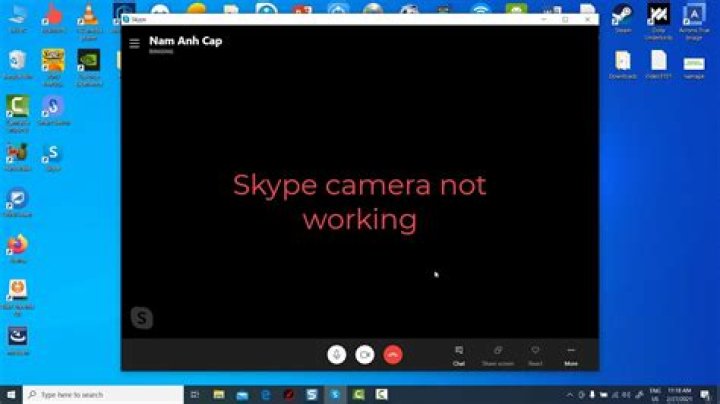 Why is my Skype camera not working Mac?