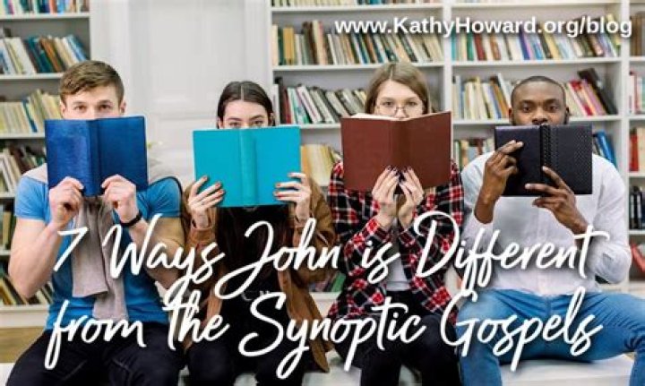 Why is the Gospel of John not synoptic?