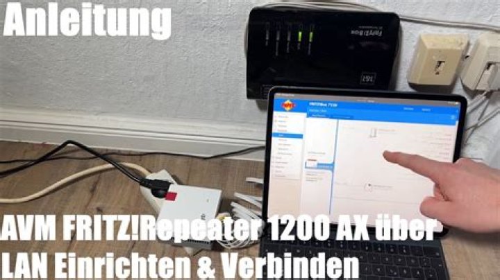 Wie installiere ich Fritz WLAN Repeater 1750e?