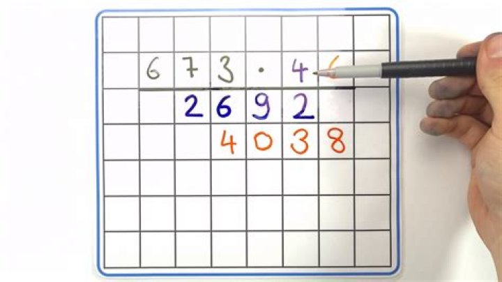 Wie Multipliziert man zweistellige Zahlen?