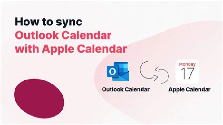 Wie synchronisiere ich Apple Kalender mit Outlook?